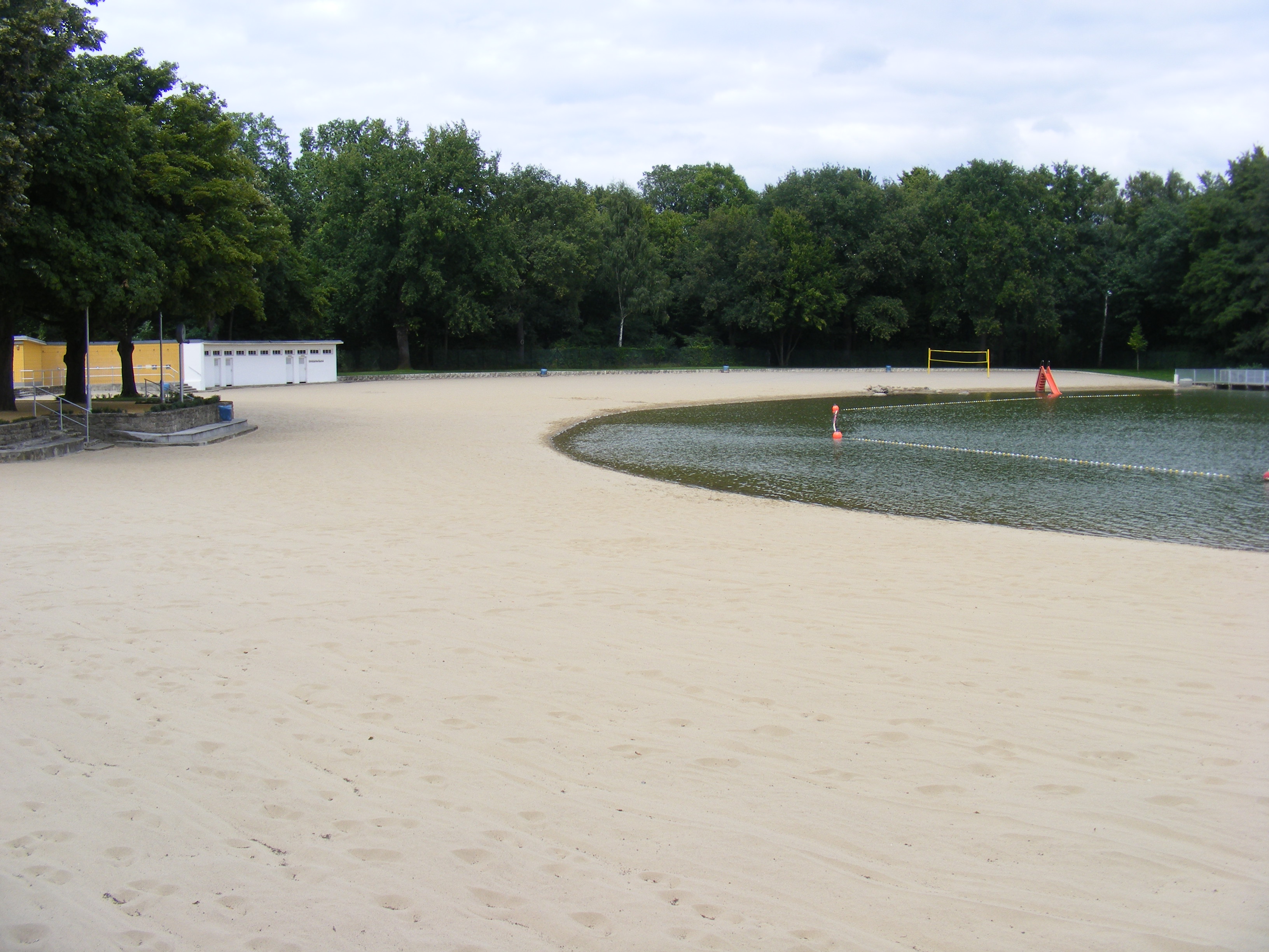 Strandbad Jungfernheide in Berlin.