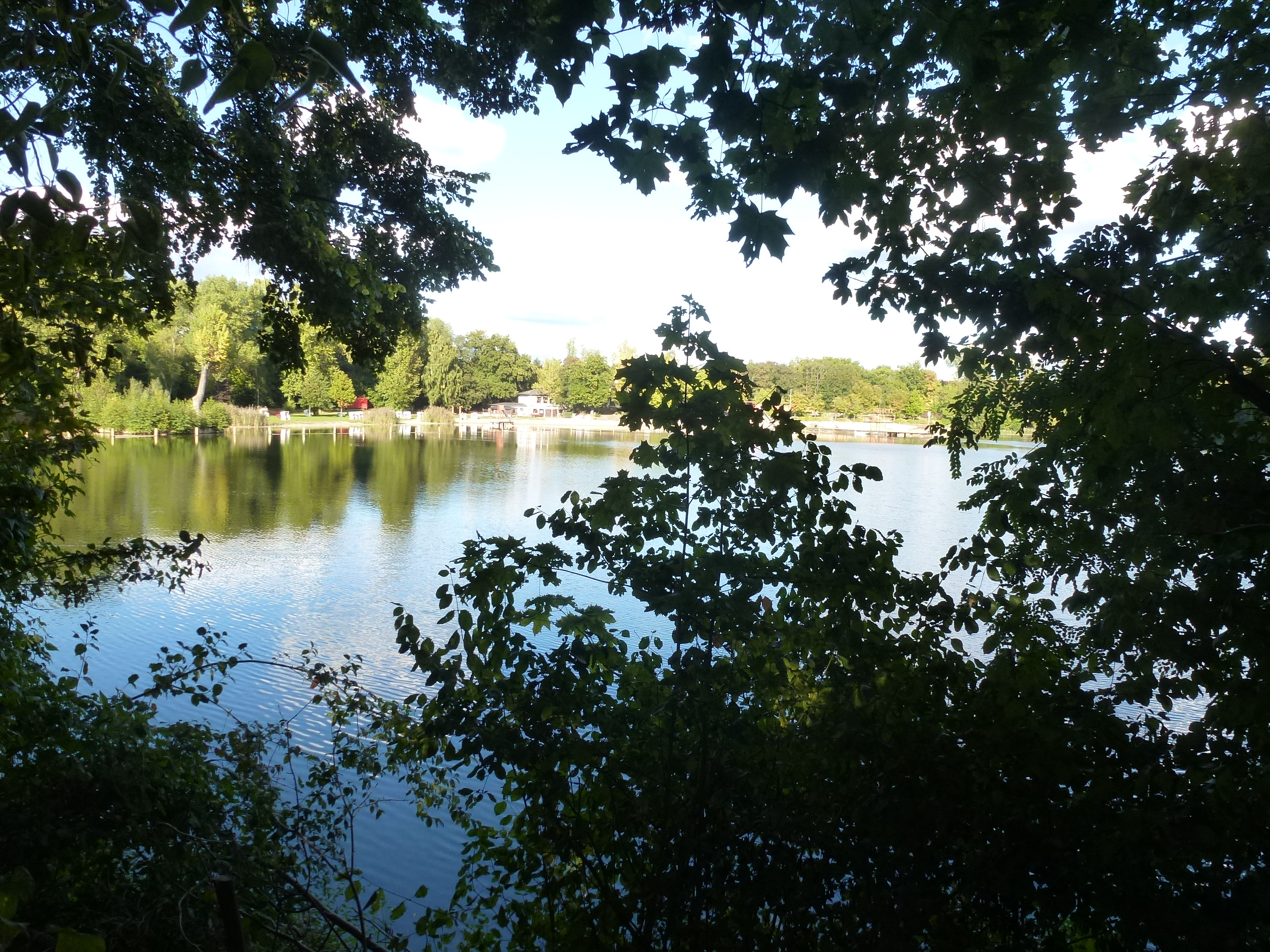 Ziegeleisee in Berlin-Lübars.